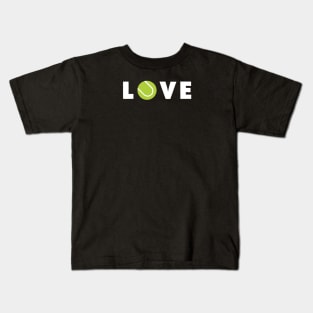 LOVE (TENNIS) Kids T-Shirt